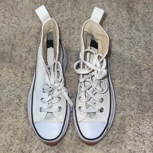 White platform converses